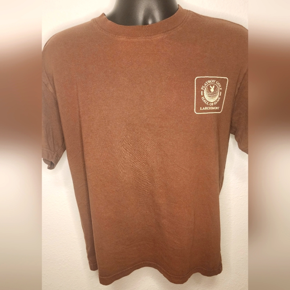 Playboy Brown T-shirt Size Medium